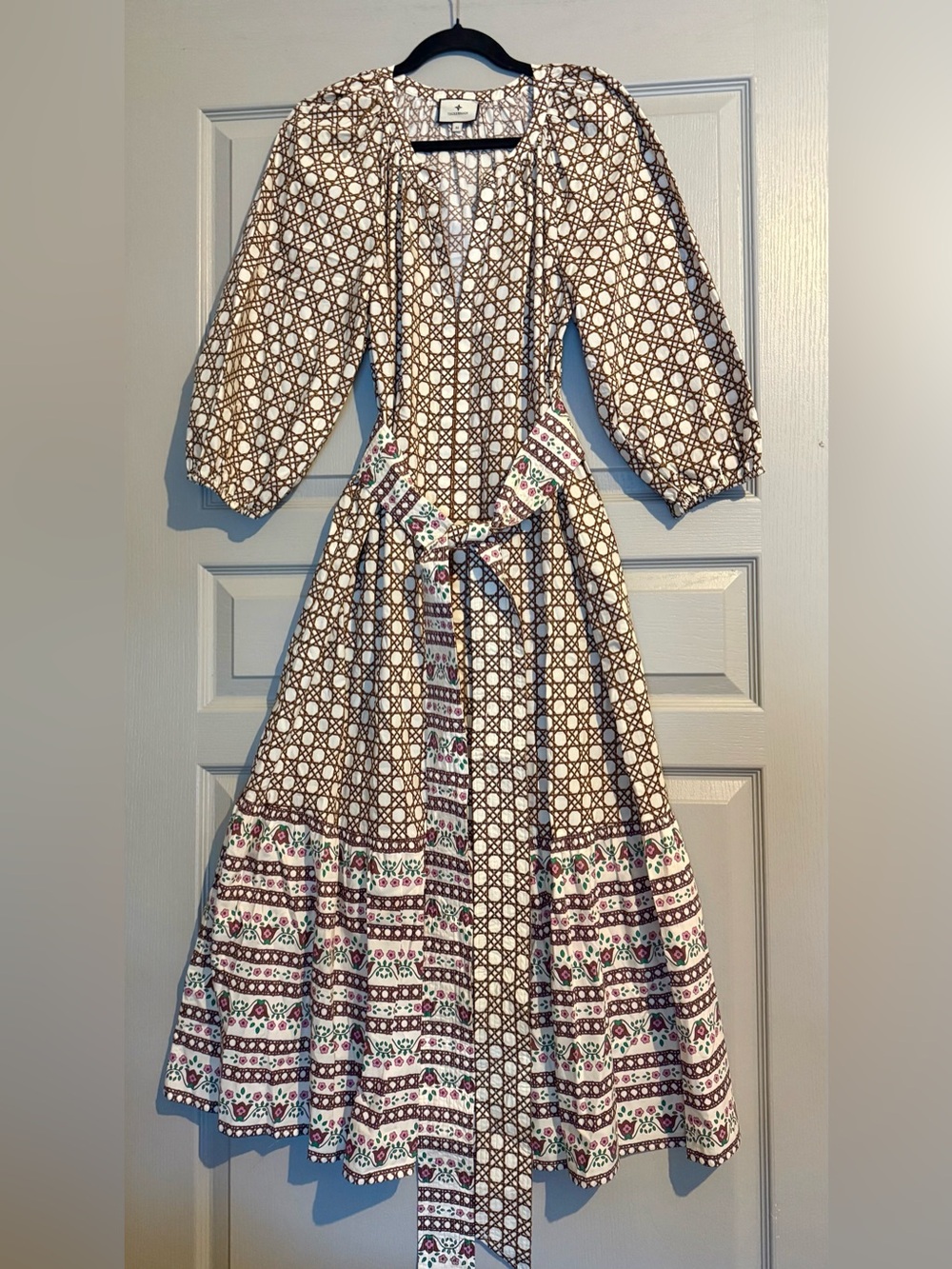 TUCKERNUCK Birch Cane Border Lyles Dress NWOT - Picture 7 of 10